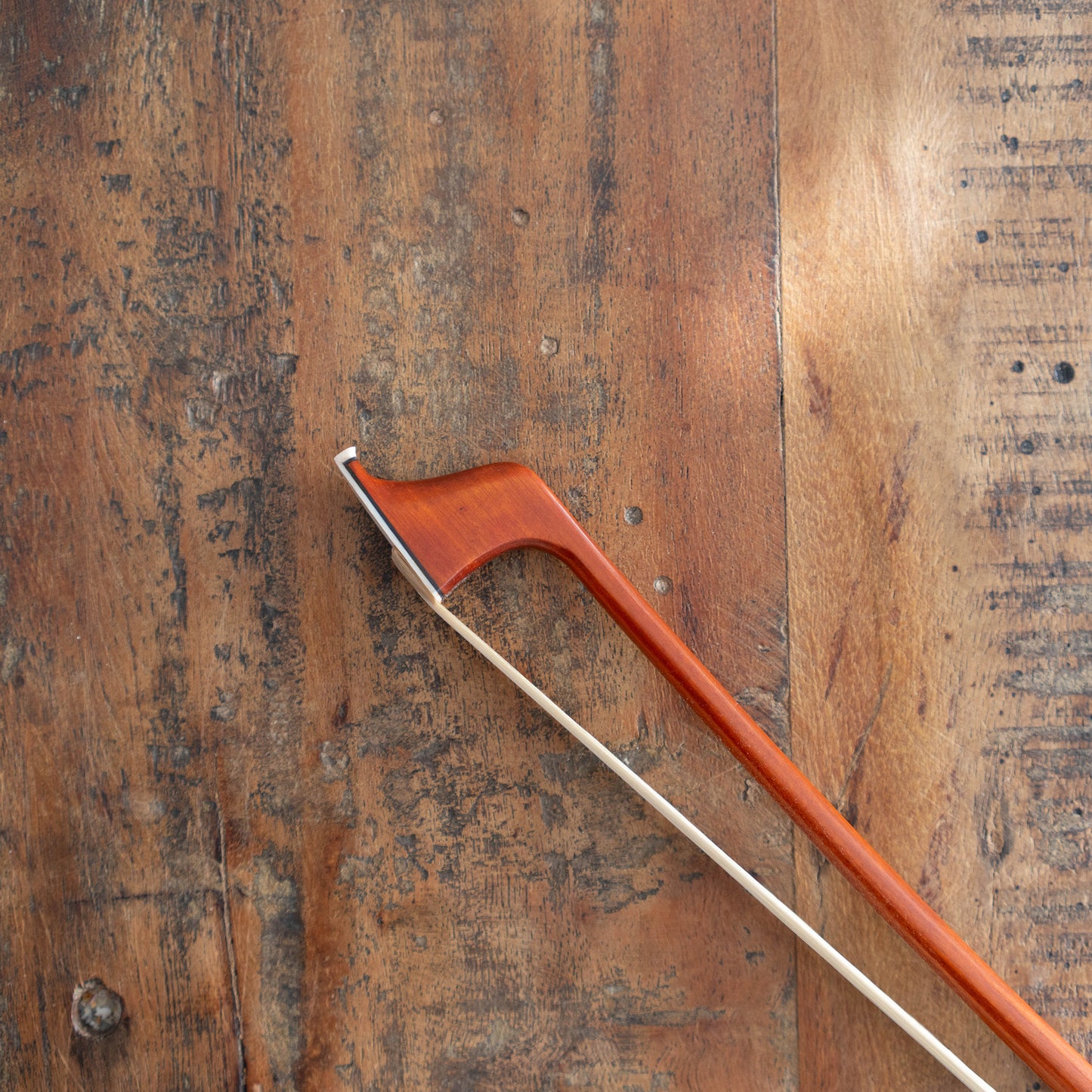 Sartory cello bow, pernambuco wood and silver