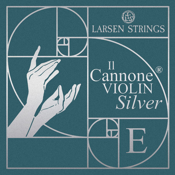 Il Cannone Silver Violin Set
