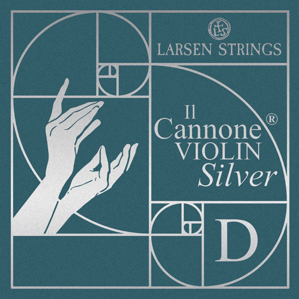 Il Cannone Silver Violin Set