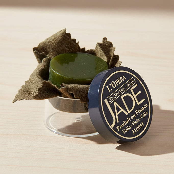 Jade resin for viola