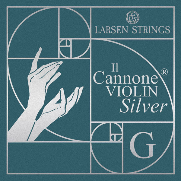 Il Cannone Silver Violin Set